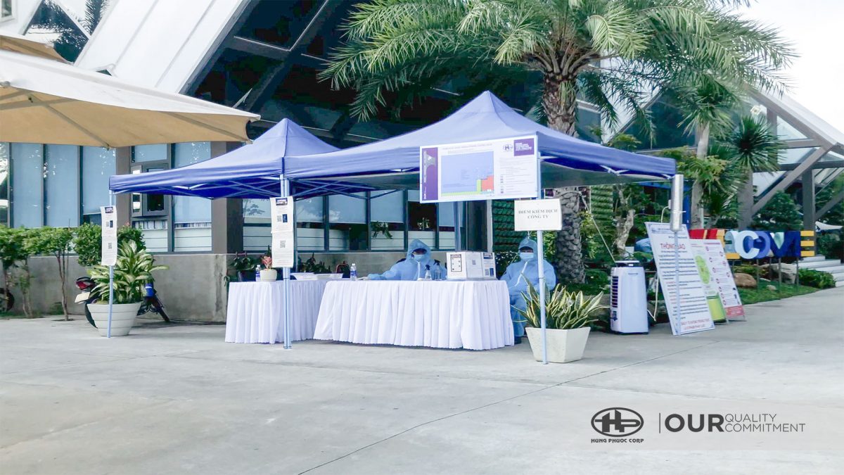 Công ty Hưng Phước chung tay phòng chống dịch COVID-19