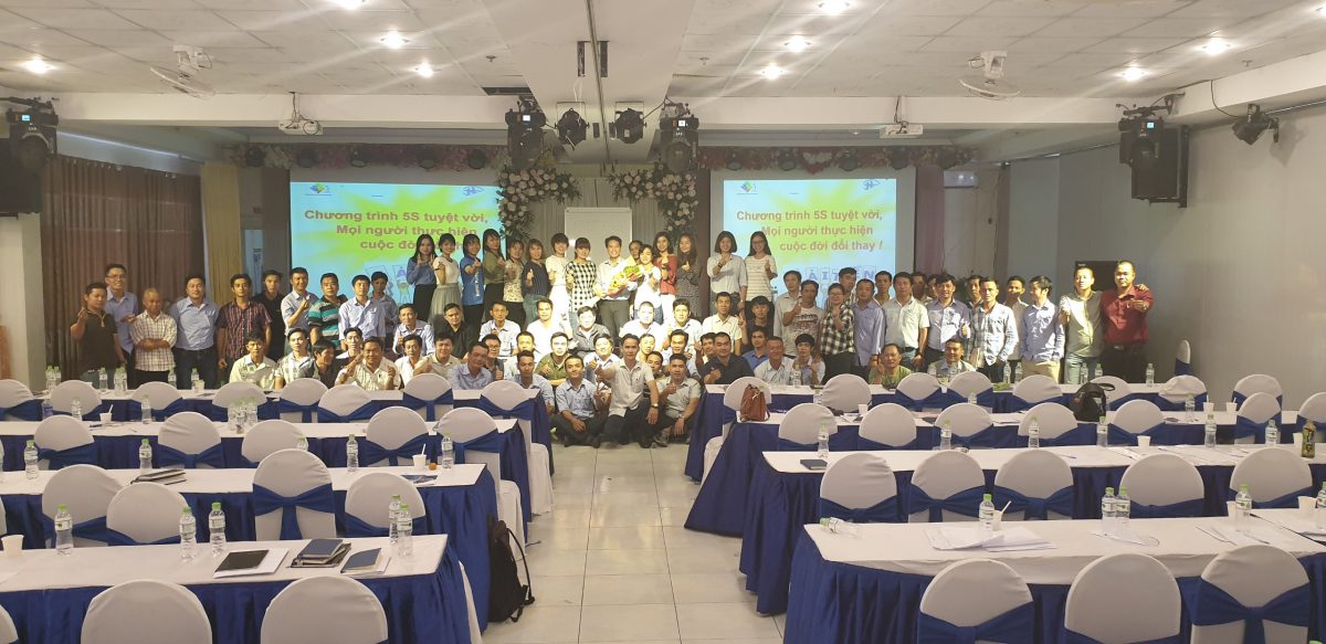 Chương trình đào tạo ứng dụng công cụ quản lý 5S (11/4/2019)