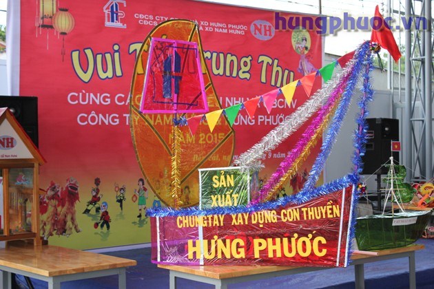 Vui Tết Trung thu cho các cháu thiếu nhi
